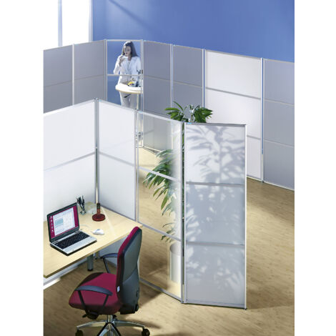 eurokraft pro, Cloison et paravent modulaire, h x l x p 1800 x