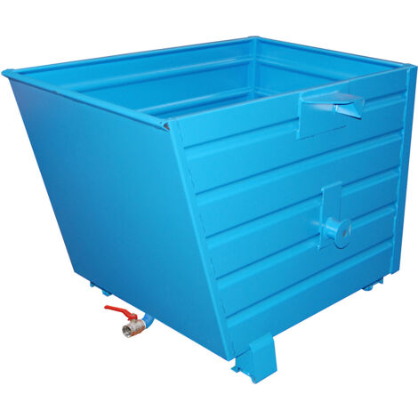 eurokraft pro, Conteneur basculant pour copeaux BSL avec fond en