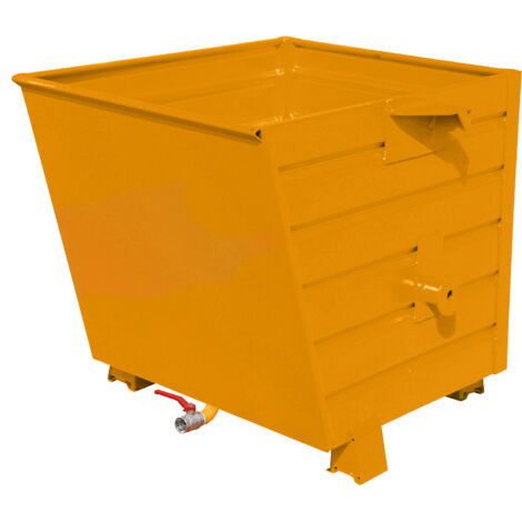 eurokraft pro, Conteneur basculant pour copeaux BSL avec fond en