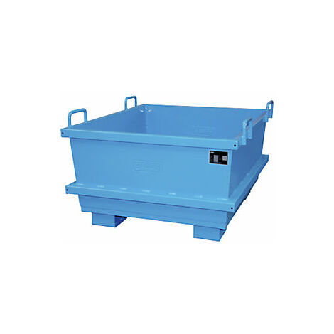 eurokraft pro  Contenitore universale  capacità 0 5 m³  blu