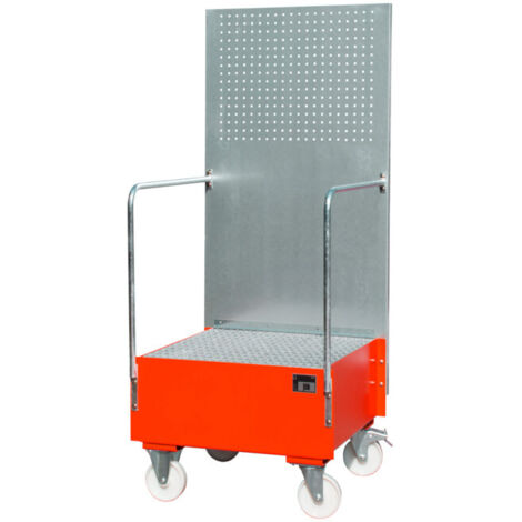 eurokraft pro, Cuve de rétention mobile avec plaque perforée,