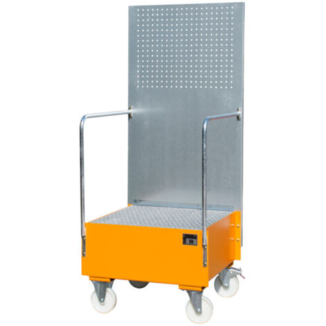eurokraft pro, Cuve de rétention mobile avec plaque perforée,