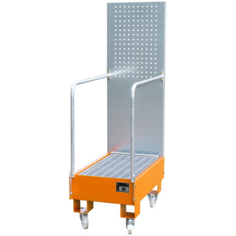 eurokraft pro, Cuve de rétention mobile avec plaque perforée,