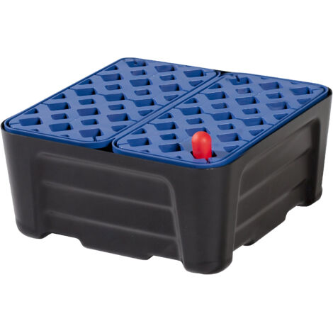 eurokraft pro, Cuve universelle pour bidons, en PE, avec