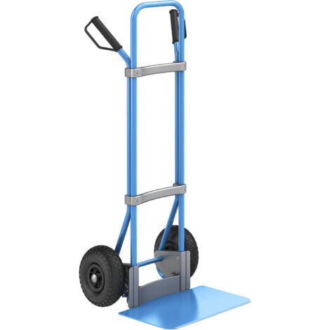 eurokraft pro, Diable, bleu, l x p bavette 450 x 350 mm, bleu