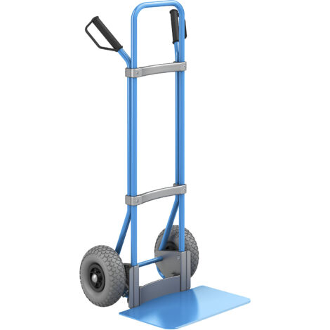 eurokraft pro, Diable, bleu, l x p bavette 450 x 350 mm, bleu