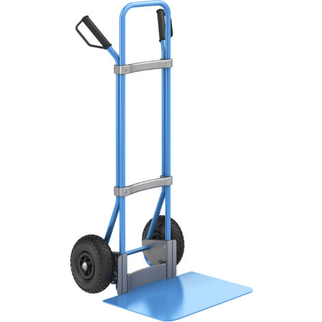 eurokraft pro, Diable, bleu, l x p bavette 450 x 500 mm, bleu