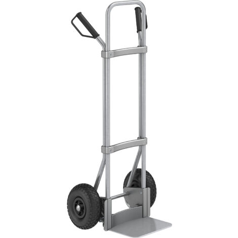 eurokraft pro, Diable galvanisé, l x p bavette 280 x 250 mm,