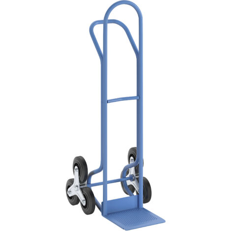 eurokraft pro, Diable pour escaliers en acier, l x p bavette