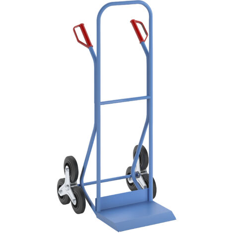 eurokraft pro, Diable pour escaliers en acier, l x p bavette