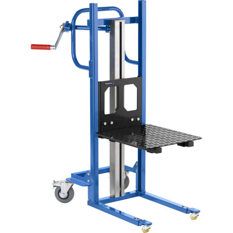 eurokraft pro, Élévateur mobile, avec plate-forme, 4 roulettes
