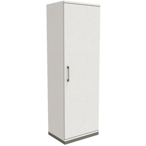eurokraft pro, P12 - Vestiaire, porte ouvrant à droite, blanc