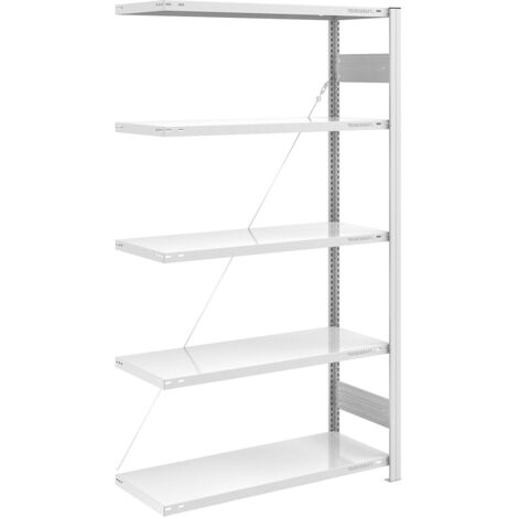 eurokraft pro, Rayonnage emboîtable RAL 7035, version mi-lourde