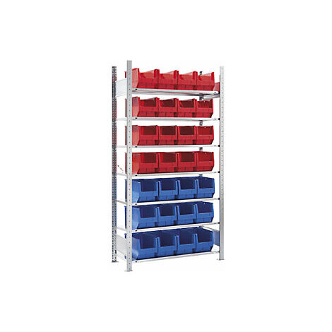 eurokraft pro  Scaffale a incastro  con cassettine  28