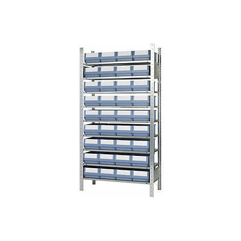 eurokraft pro  Scaffale a innesto con cassettine  altezza 2000