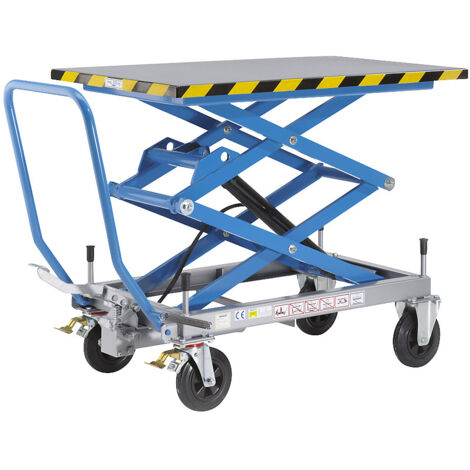 eurokraft pro, Table élévatrice mobile à doubles ciseaux, force