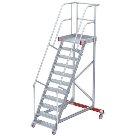 Euroline 513 Wartungsbühne 60° 1000mm Stufenbreite 10 Stufen