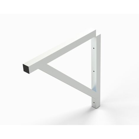 Euroline Dreieckkonsole für 511 Podesttreppe, 1000mm Stufenbreite Alu gerieft