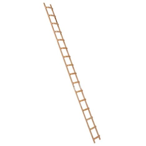 Euroline Holz Dachdeckerleiter 16 Sprossen