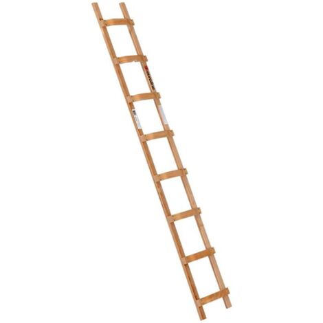 Euroline Holz Dachdeckerleiter 8 Sprossen