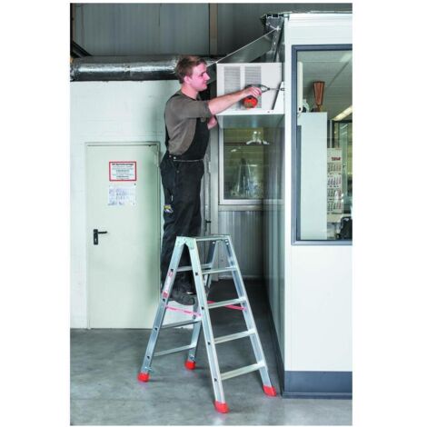 Euroline Premium 30577 Stufenstehleiter 2x4 Stufen