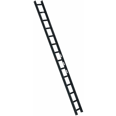 Euroline Premium Kaminkehrerleiter 14 Sprossen RAL7016 Anthrazit