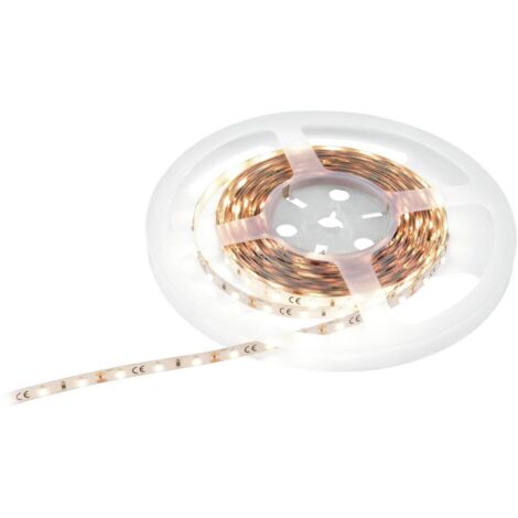 Eurolite 50530106 Ruban LED CEE: F (A - G) 12 V 5 m blanc chaud 5 m C071002