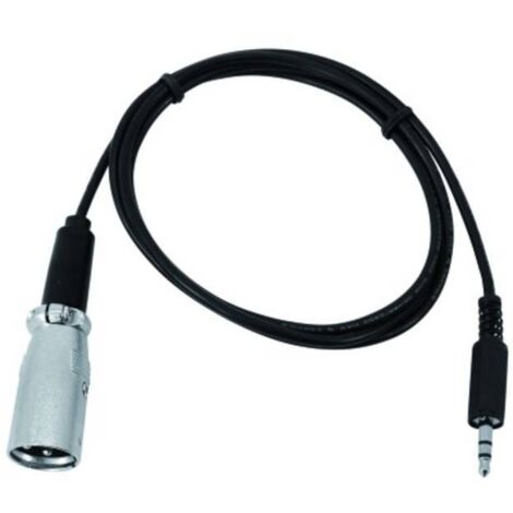 Eurolite DMX-Adapter IN DMX Adattatore [1x Spina jack da 3.5 mm - 1x Spina XLR] 1.00 m