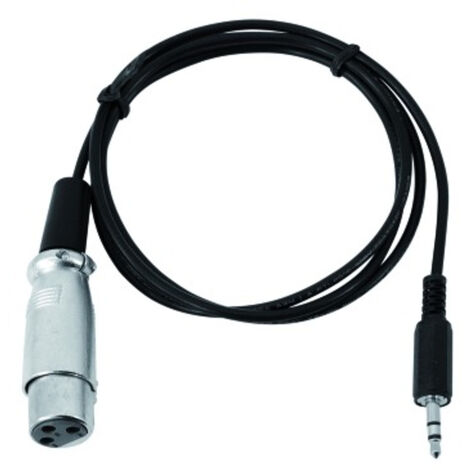Eurolite DMX-Adapter OUT DMX Adapter [1x Klinkenstecker 3.5 mm - 1x XLR-Buchse] 1.00 m