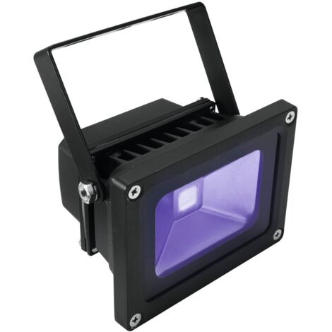 Eurolite IP FL-10 COB Illuminatore a luce diffusa UV LED (monocolore) 10 W Nero