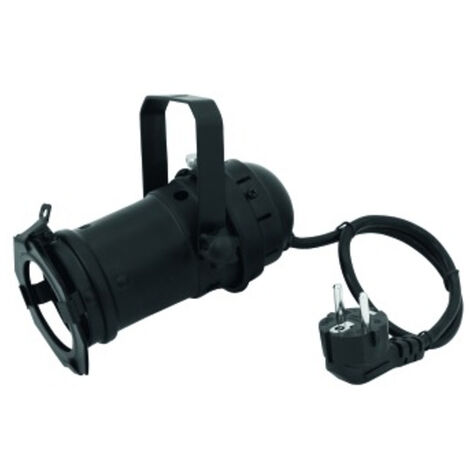 Eurolite PAR-16 Spot GU-10 Halogen-PAR-Scheinwerfer Schwarz