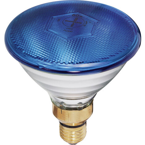 Eurolite Par-38 FL blau Halogen Lichteffekt Leuchtmittel  230 V E27 80 W Blau dimmbar