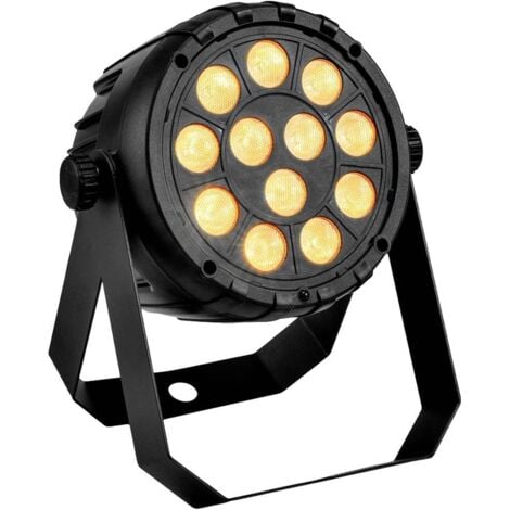 Eurolite PARty Spot Silent Faretto PAR LED Numero di LED (Dettagli): 12 5 W Nero