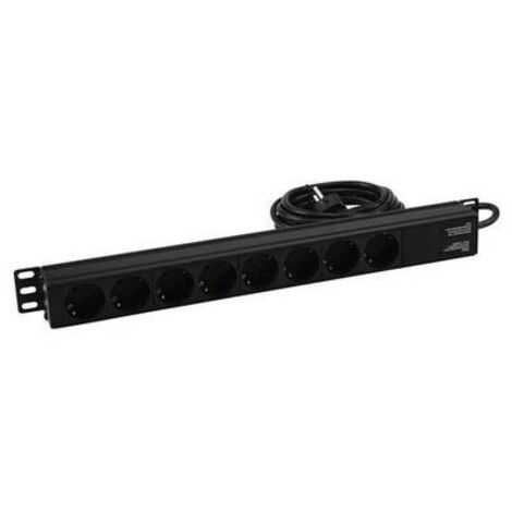 Eurolite R19-8 Distributore di corrente da 19 8 scomparti 1 U