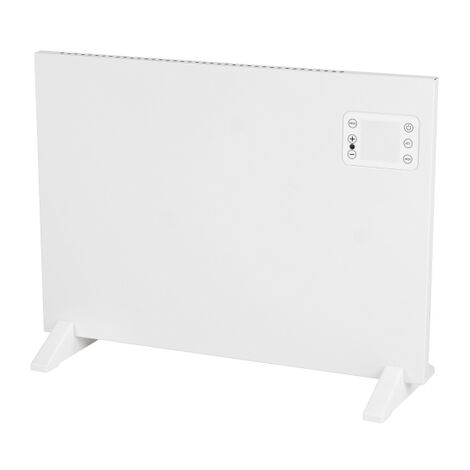 Eurom Alutherm 800XS Radiateur convecteur - 56.1x42.9cm - IP24 - 800watt - wifi - sol/mur - Horizontal - métal - blanc brillant