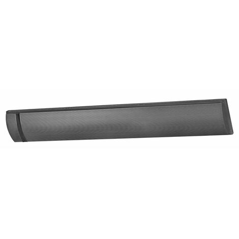 Eurom Chauffage de terrasse Outdoor Heatpanel 1800watt mur/plafond noir