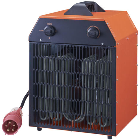 Eurom EK ventilatorkachel - 36x34x51cm - 15000W - oranje