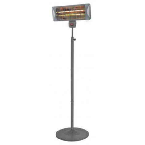 Eurom Q-time 2000S - Chauffage pour terrasse - 2000W - 470 x 500 x 2020mm
