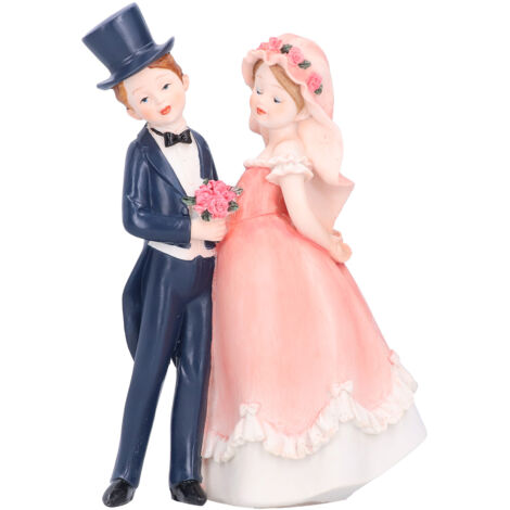 Europäische Paarfigur, Kunstharz-Kunsthandwerk, Tischdekoration für Hochzeiten, Geschenkidee für Zuhause