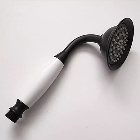 Europäischer Retro-Glocken-Badezimmer-Duschkopf, Duschkopf, Badezimmer-Duschkopf (schwarz)