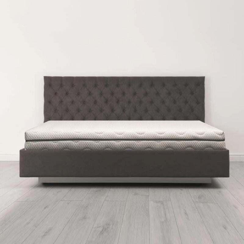 (Europe) Matelas 140x190 Memo - épaisseur 12cm - zones de confort mousse adaptative - Blanc cassé