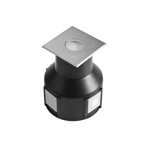 Europole 50015 - Spot extérieur mur/sol TITAN 1 carré - 24V 0,6 W - carré - anthracite