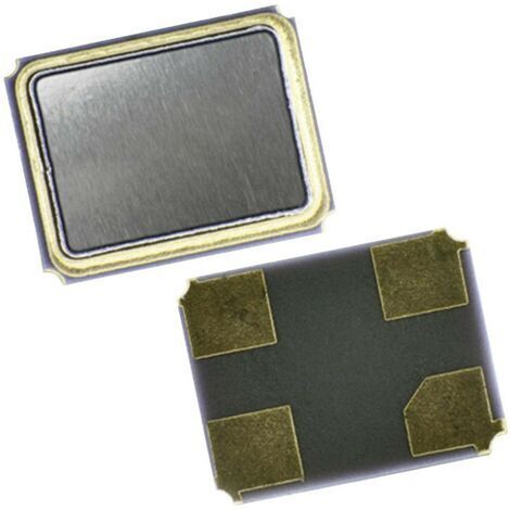 EuroQuartz Quartz oscillant 18.432MHz MT/30/30/-40+85/12pF CMS-4 18.432 MHz 12 pF 3.2 mm 2.5 mm 0.7 mm 1 pc(s) Tape cut V702741