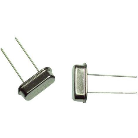 EuroQuartz Quartz oscillant QUARZ HC49/US HC49/4H 8.000 MHz 18 pF (L x l x H) 3.68 x 10.26 x 3.5 mm 1 pc(s) Q38132