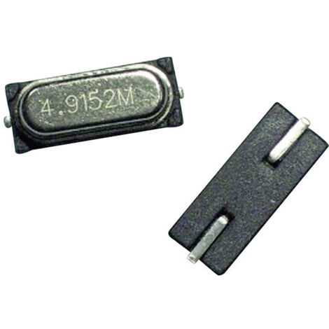 EuroQuartz Schwingquarz QUARZ HC49/SMD SMD-2 3.6864 MHz 18 pF 11.35 mm 4.7 mm 4.2 mm 1 St. Tape cut