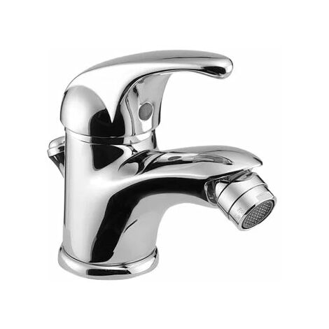 Eurorama - Miscelatore Bidet Cromato Con Piletta A Saltello 1" 1/4 - Serie: Reve