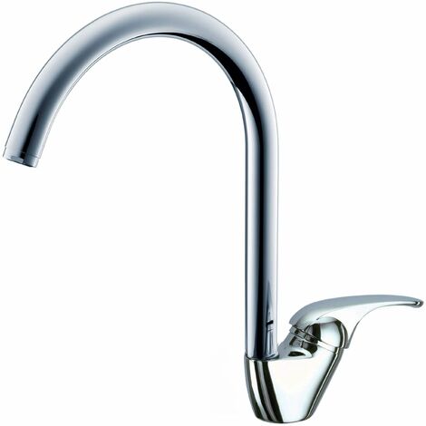 Eurorama - Miscelatore Lavello Canna Ombrello Cromato - Serie: Reve