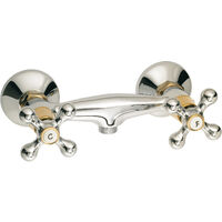 EUROSANIT Mélangeur de douche fedleen chromé/or