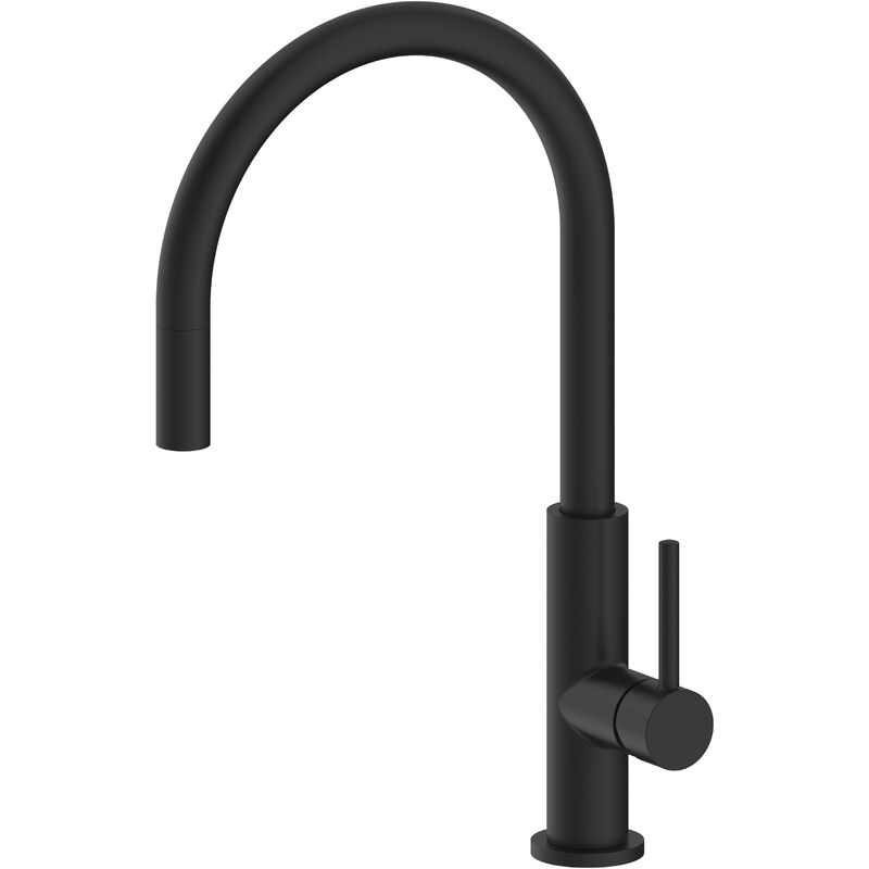 

Mezclador de fregadero alto ILHEA Negro by - Eurosanit