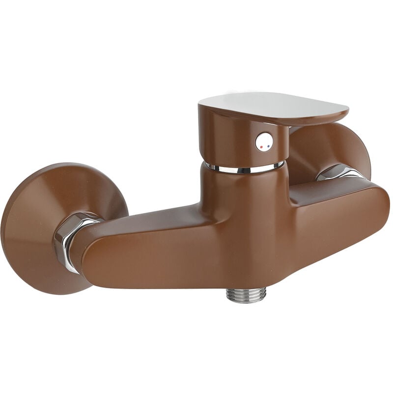 Mitigeur de douche kevon by Eurosanit chromé/chocolat